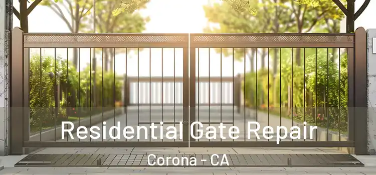 Residential Gate Repair Corona - CA